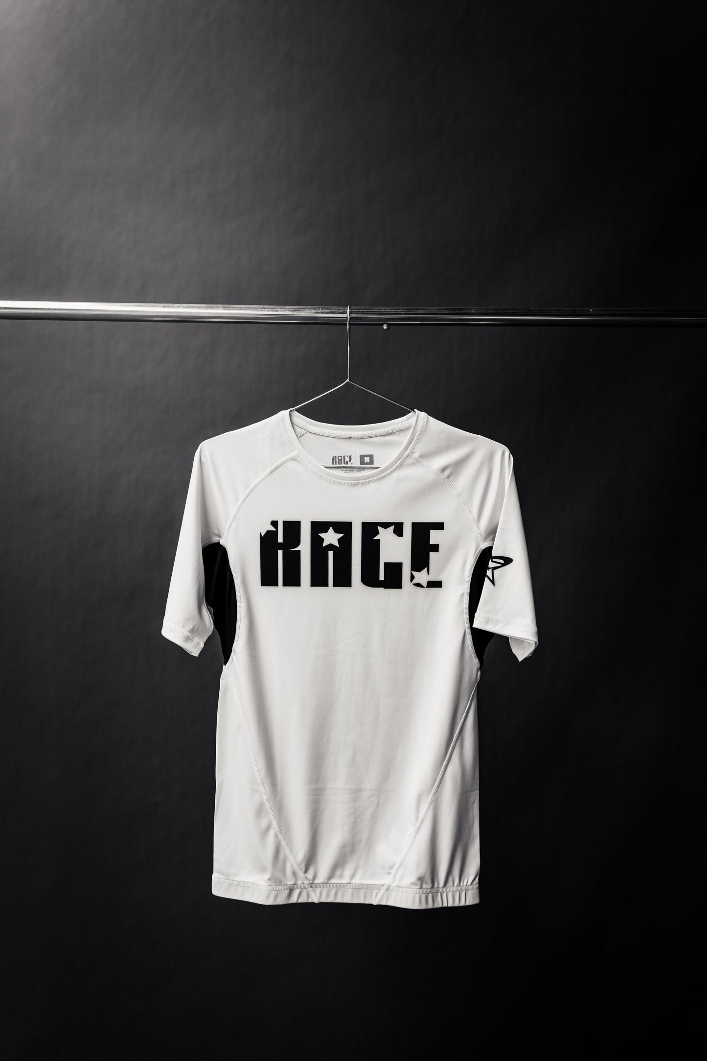 Rise Above Rash Guard White