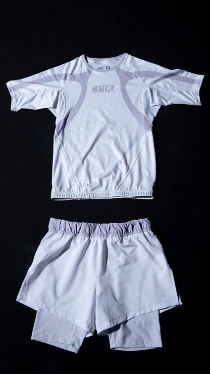 Eternal 2 in 1 Shorts White