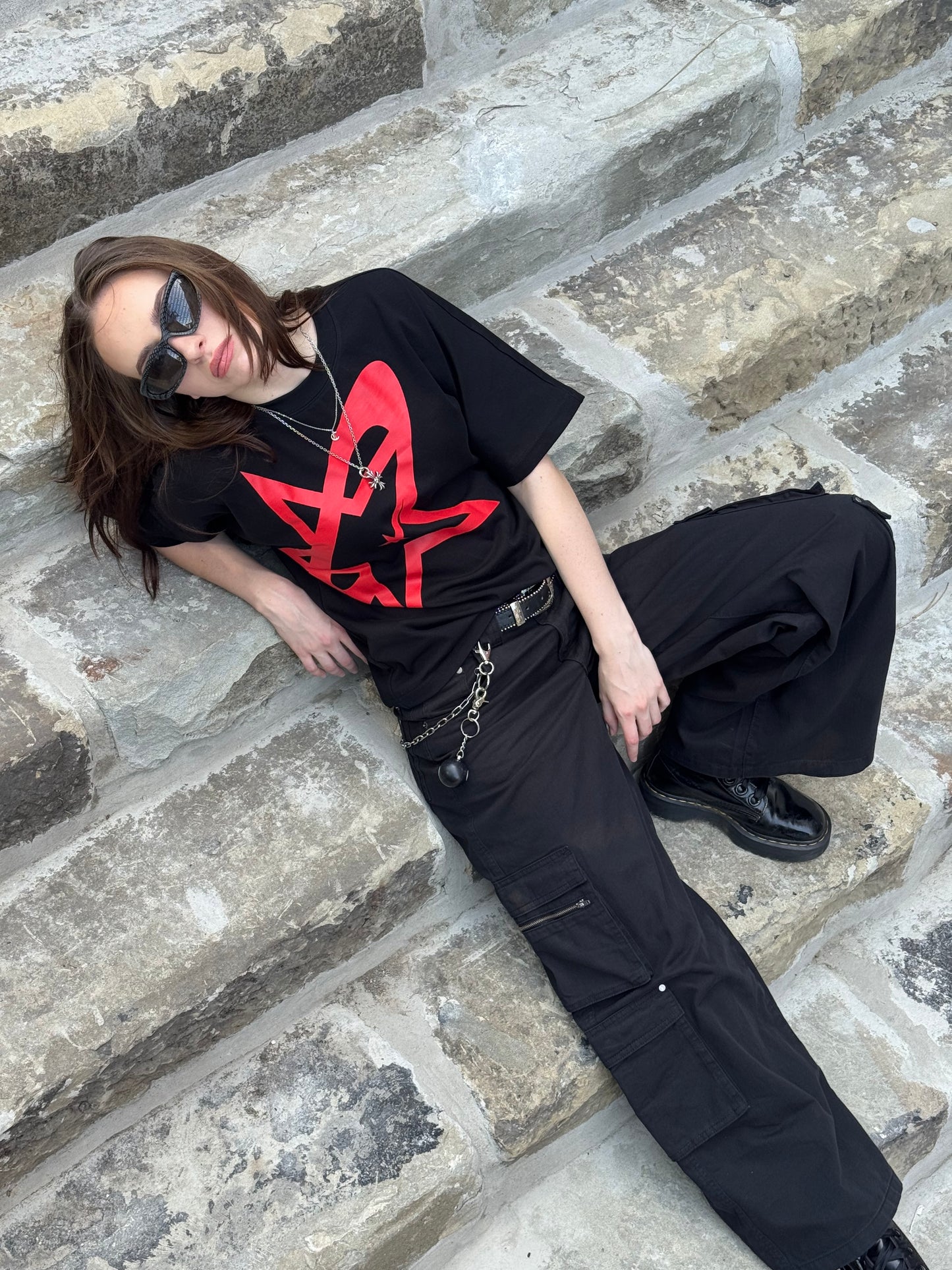 Born For More Boxy Tee Black