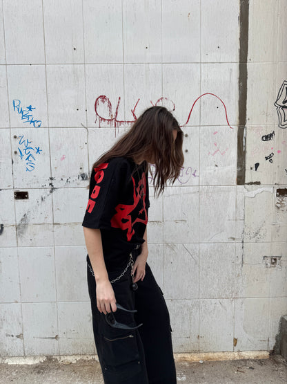 Born For More Boxy Tee Black